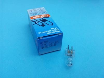 Osram Halogen-Lampe ohne Reflektor  6V  10W HLX64223