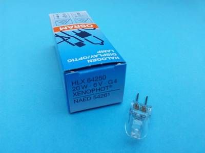 Osram Halogen-Lampe ohne Reflektor  6V  20W HLX64250