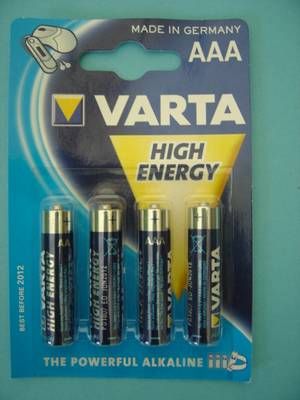 Varta extra long life LR03, AAA