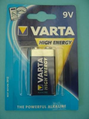 Varta extra long life 6LR61,6LF22